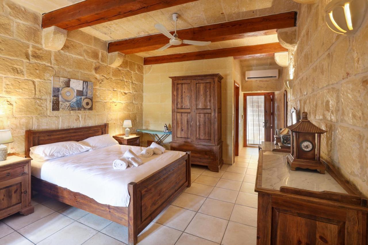 הוילה ויקטוריה Superb Maltese Farmhouse With Private Pool מראה חיצוני תמונה