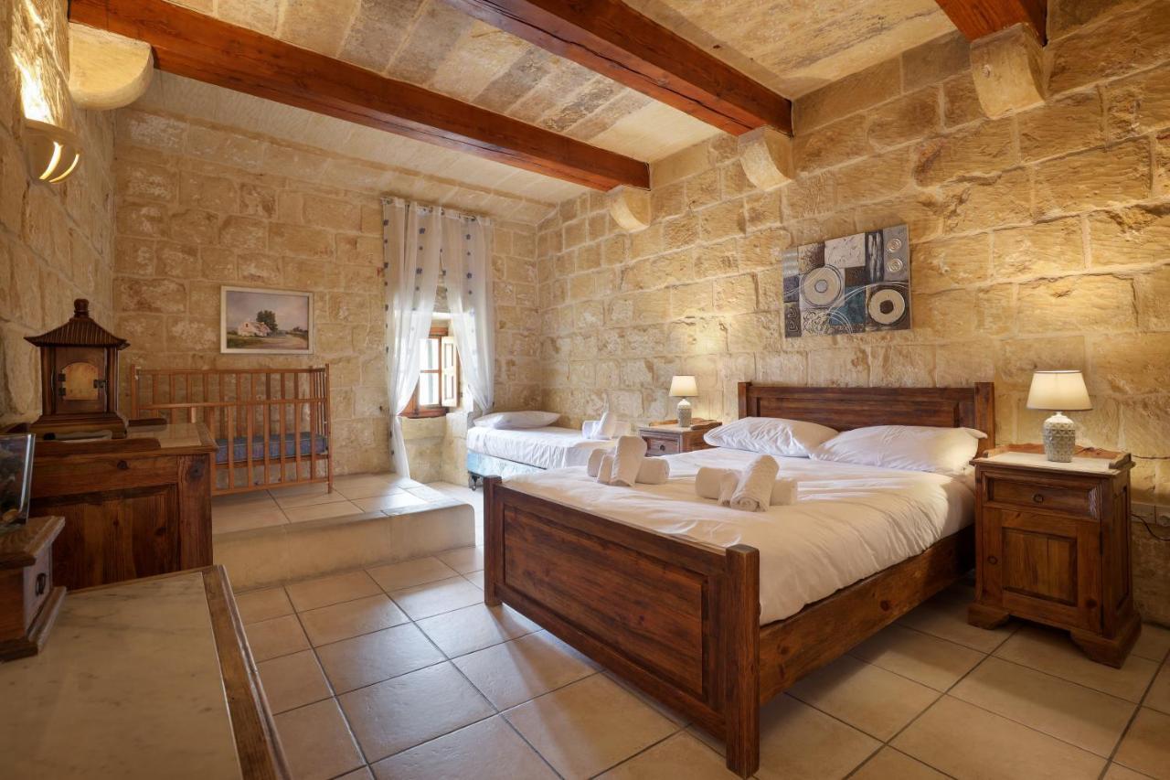 הוילה ויקטוריה Superb Maltese Farmhouse With Private Pool מראה חיצוני תמונה
